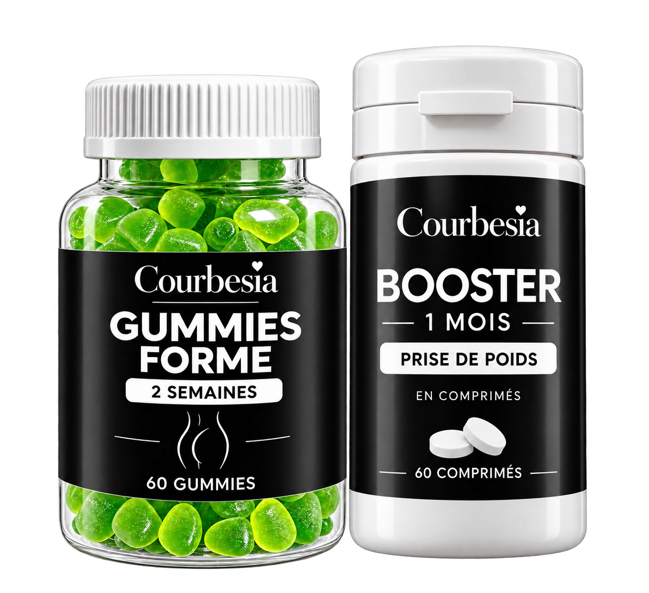 Pack booster 1 mois + Gummies Formes